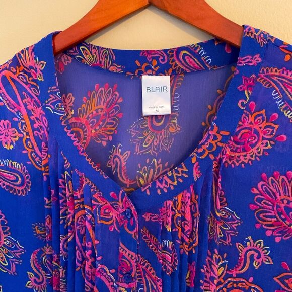 NWOT BLAIR blouse size M - Picture 1 of 7